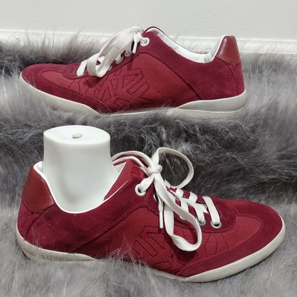 timberland red sneakers